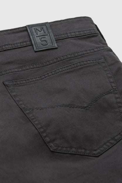 Meyer 9-6001 Five Pocket Regular Fit Cotton Trousers Charcoal