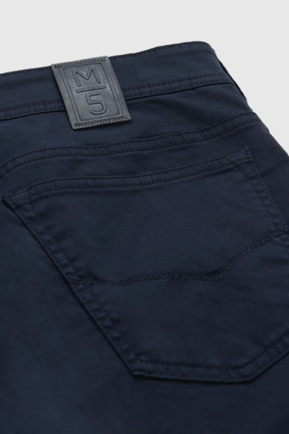Meyer 9-6001 Five Pocket Regular Fit Cotton Trousers Navy