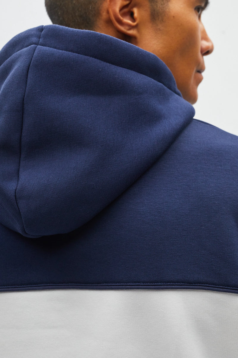 Diesel Norman Colour Block Hoodie Highland Night