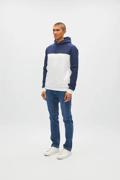 Diesel Norman Colour Block Hoodie Highland Night