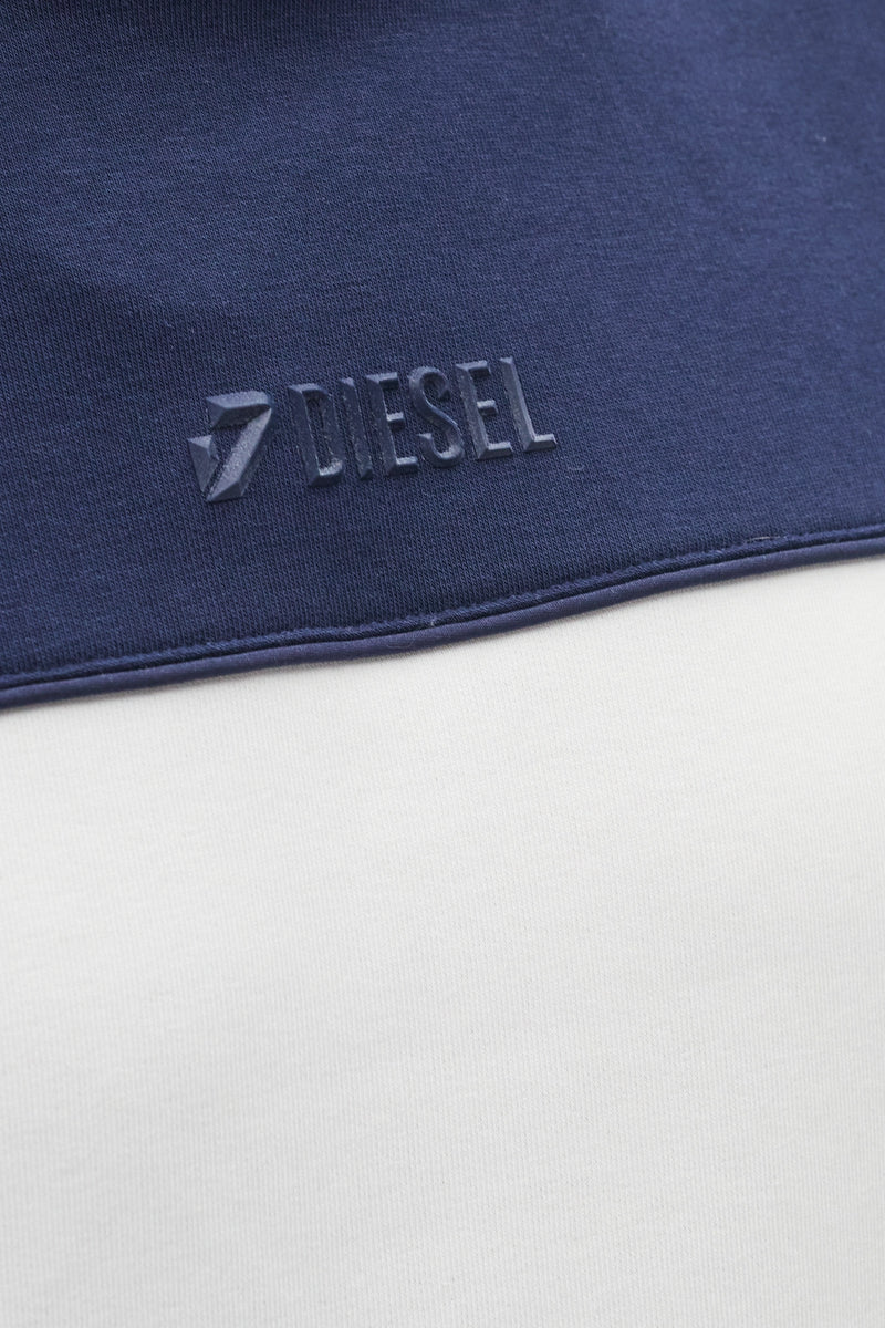 Diesel Norman Colour Block Hoodie Highland Night