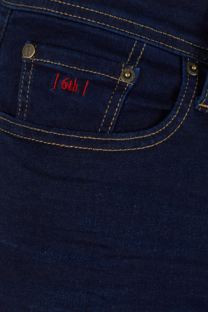 6th Sense Nevada Straight Fit Jean Stonewash