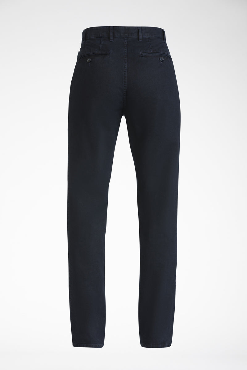 Bruhl 182310 Venice B Flat Front Cotton Stretch Chino Marine