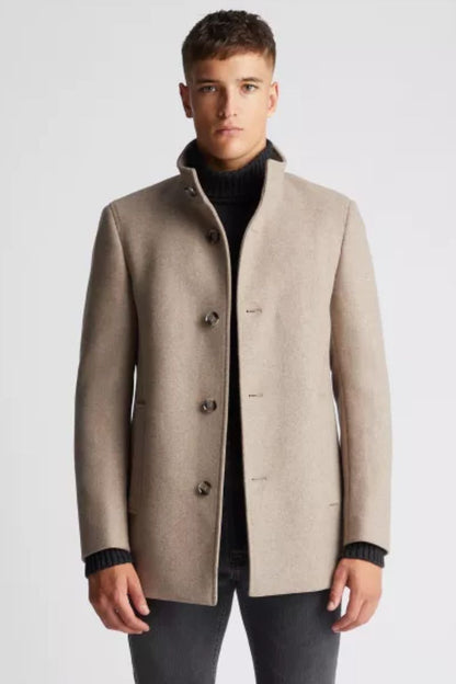 Remus 90374 Jonah Overcoat Beige