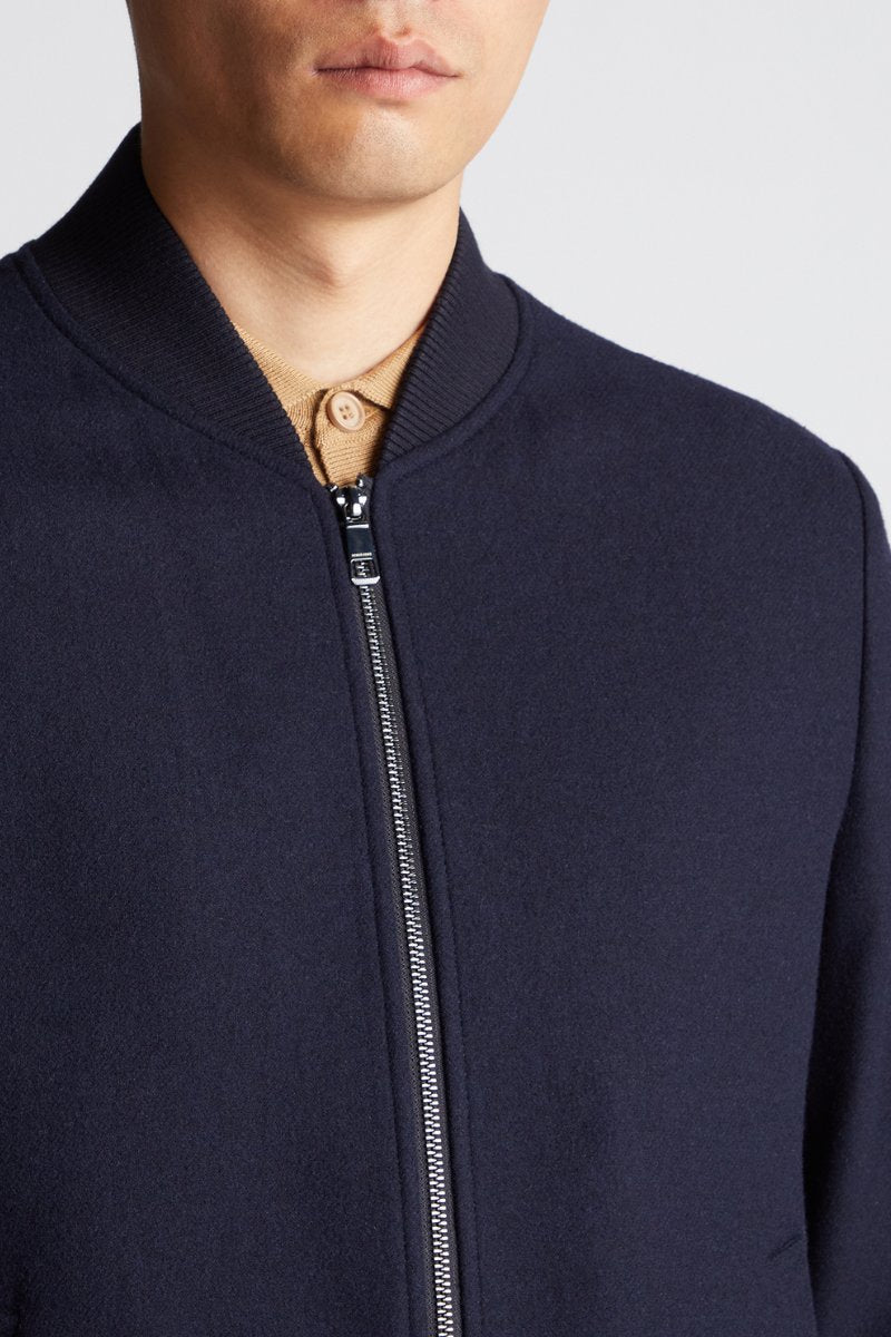 Remus Uomo Flannel Bomber Navy