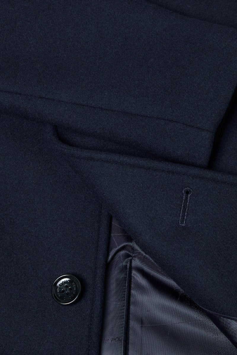 Remus Uomo Jonah Overcoat Navy