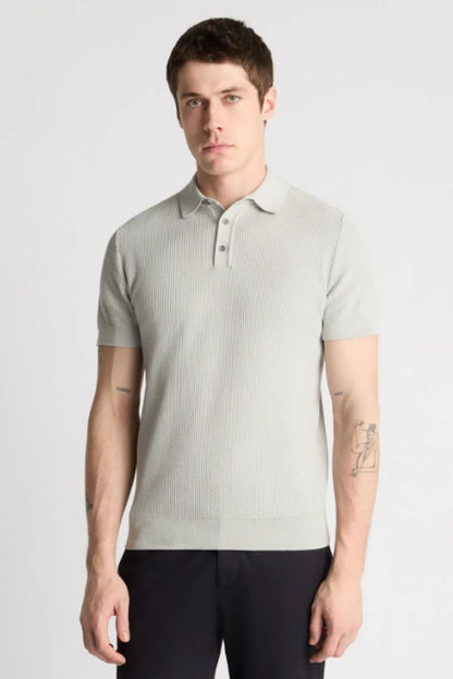 Remus 58696 Knit Polo Grey