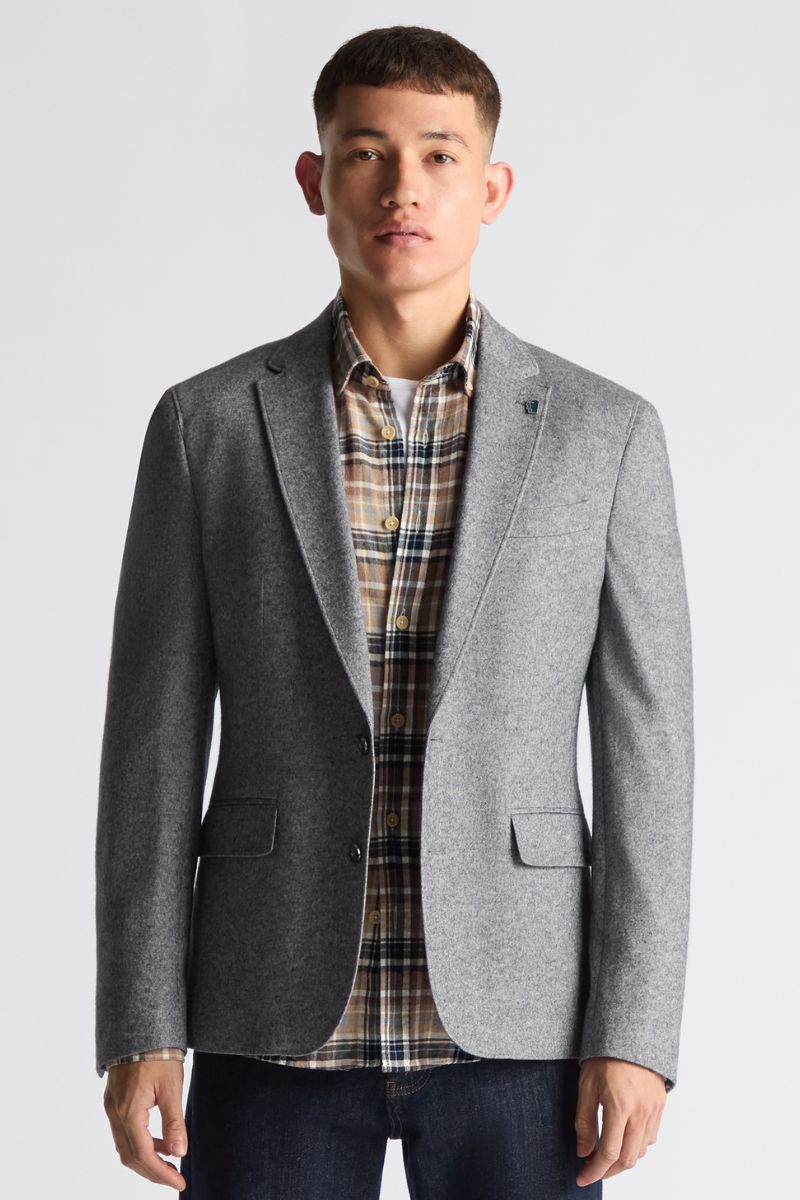 Remus Uomo Neto Jacket Grey