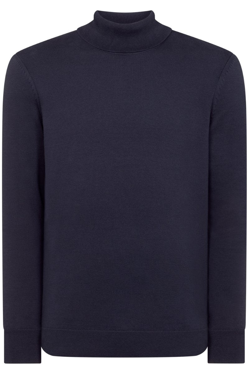 Remus Uomo Roll Neck Navy