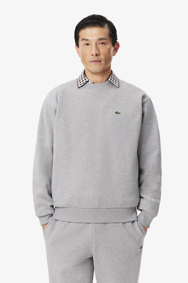Lacoste SH8868 Crew Silver Sweatshirt