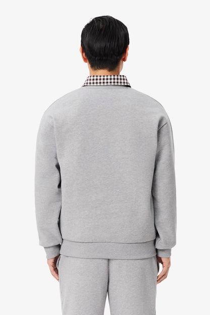 Lacoste SH8868 Crew Silver Sweatshirt