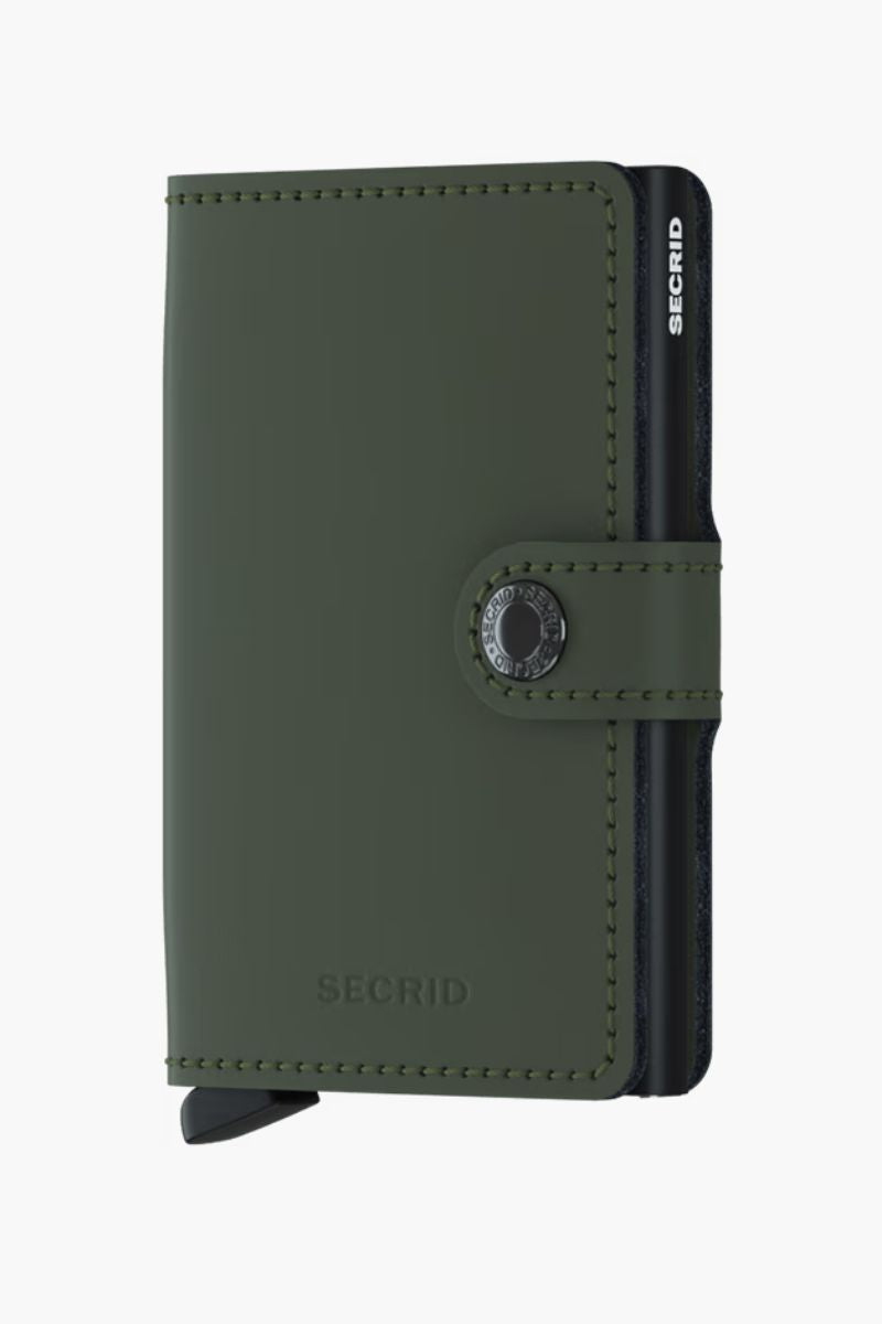 Secrid MM Wallet Green Black