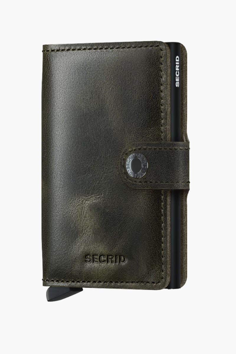 Secrid MV Wallet Olive Black