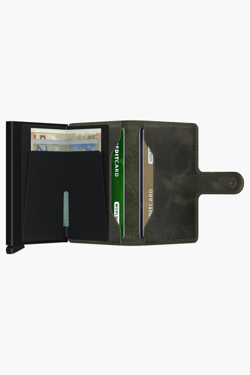 Secrid MV Wallet Olive Black