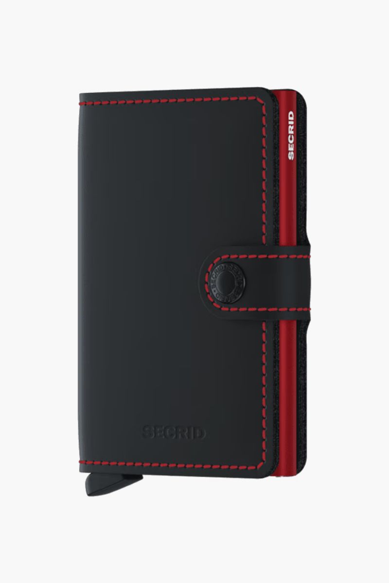 Secrid MM Wallet Black Red