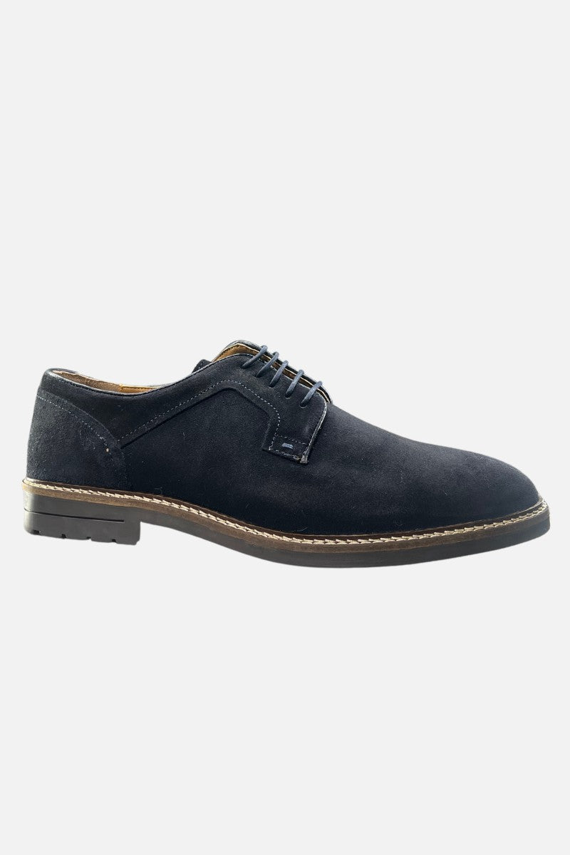 Sloane Elliott Suede Shoe Navy