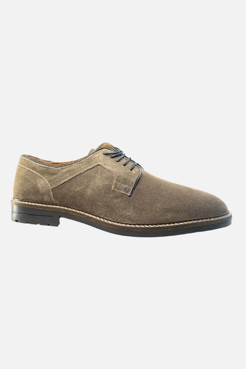 Sloane Elliott Suede Shoe Taupe