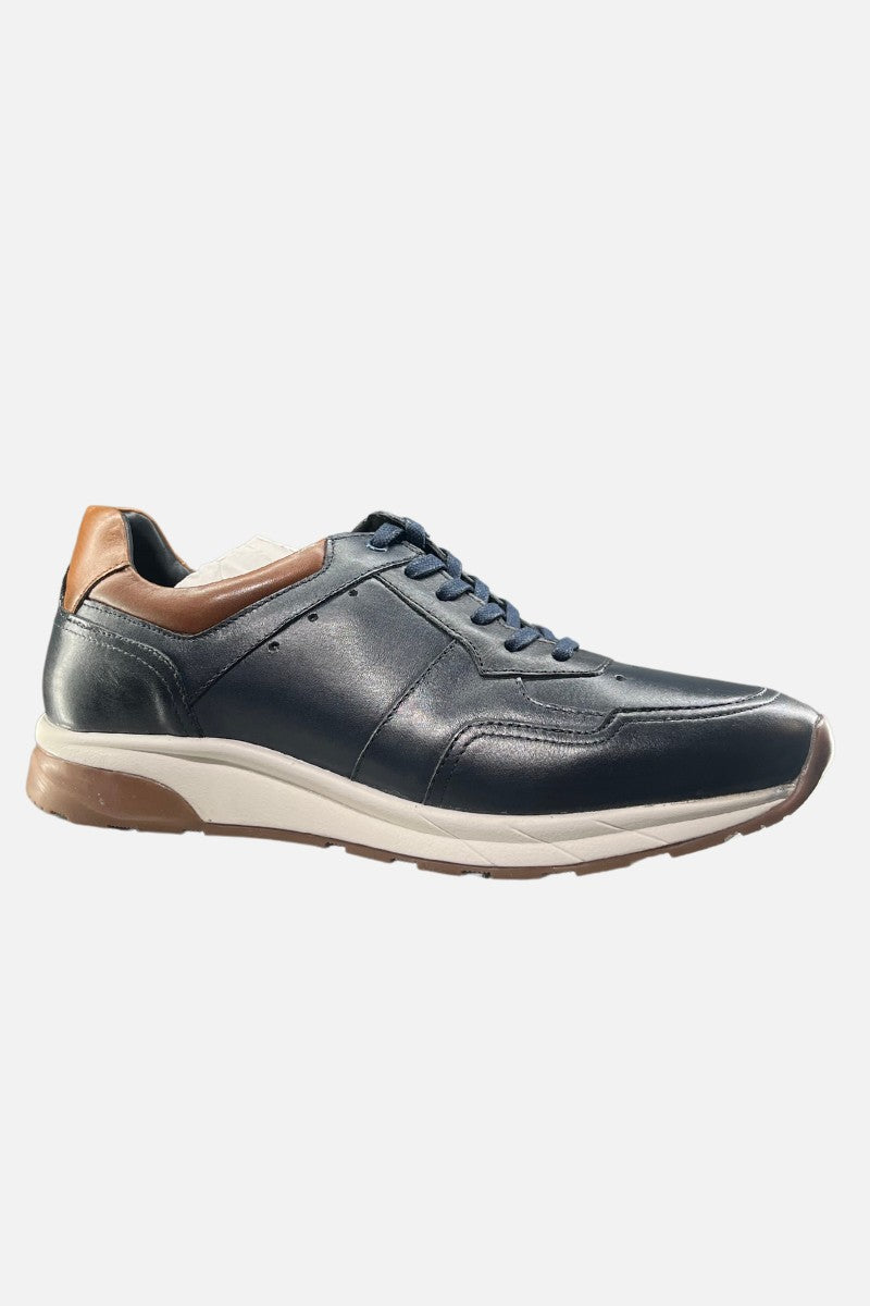 Sloane Max Leather Combination Navy