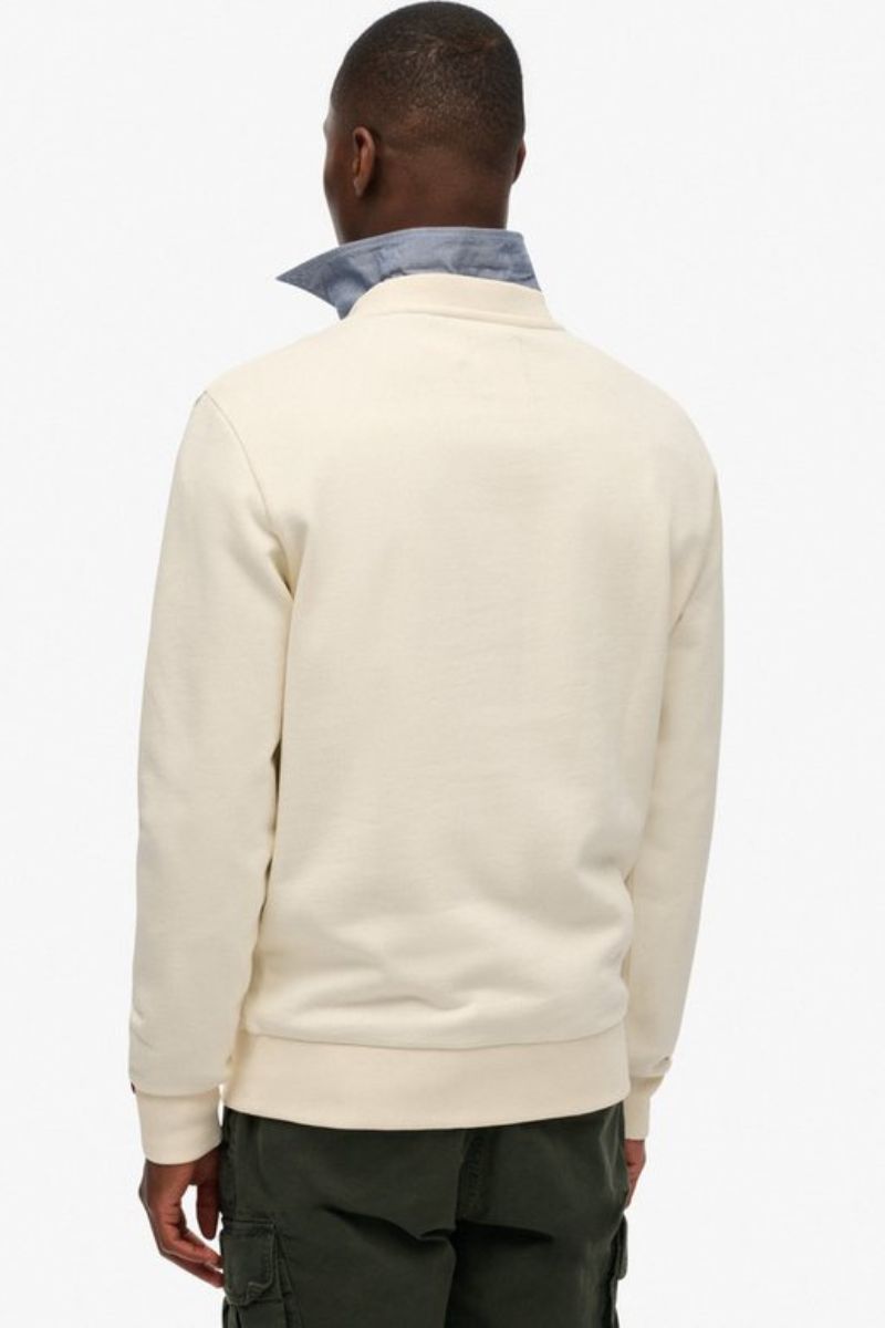 Superdry Athletic Essential Crew Desert Bone