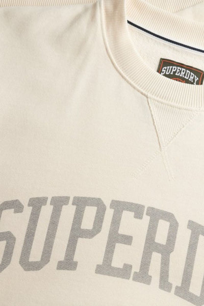 Superdry Athletic Essential Crew Desert Bone