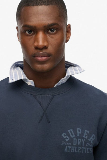 Superdry Athletic Essential Crew Navy