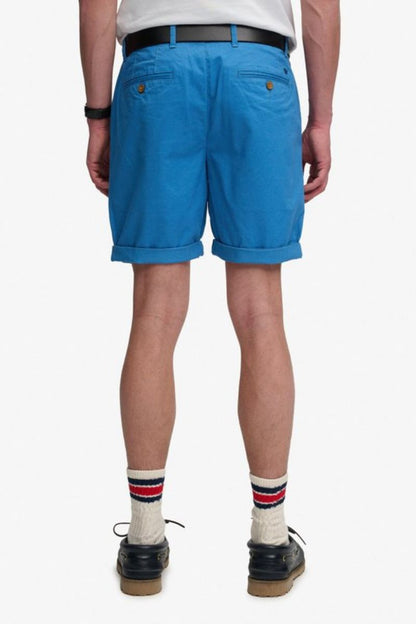 Superdry Premium Chino Shorts Cali Blue