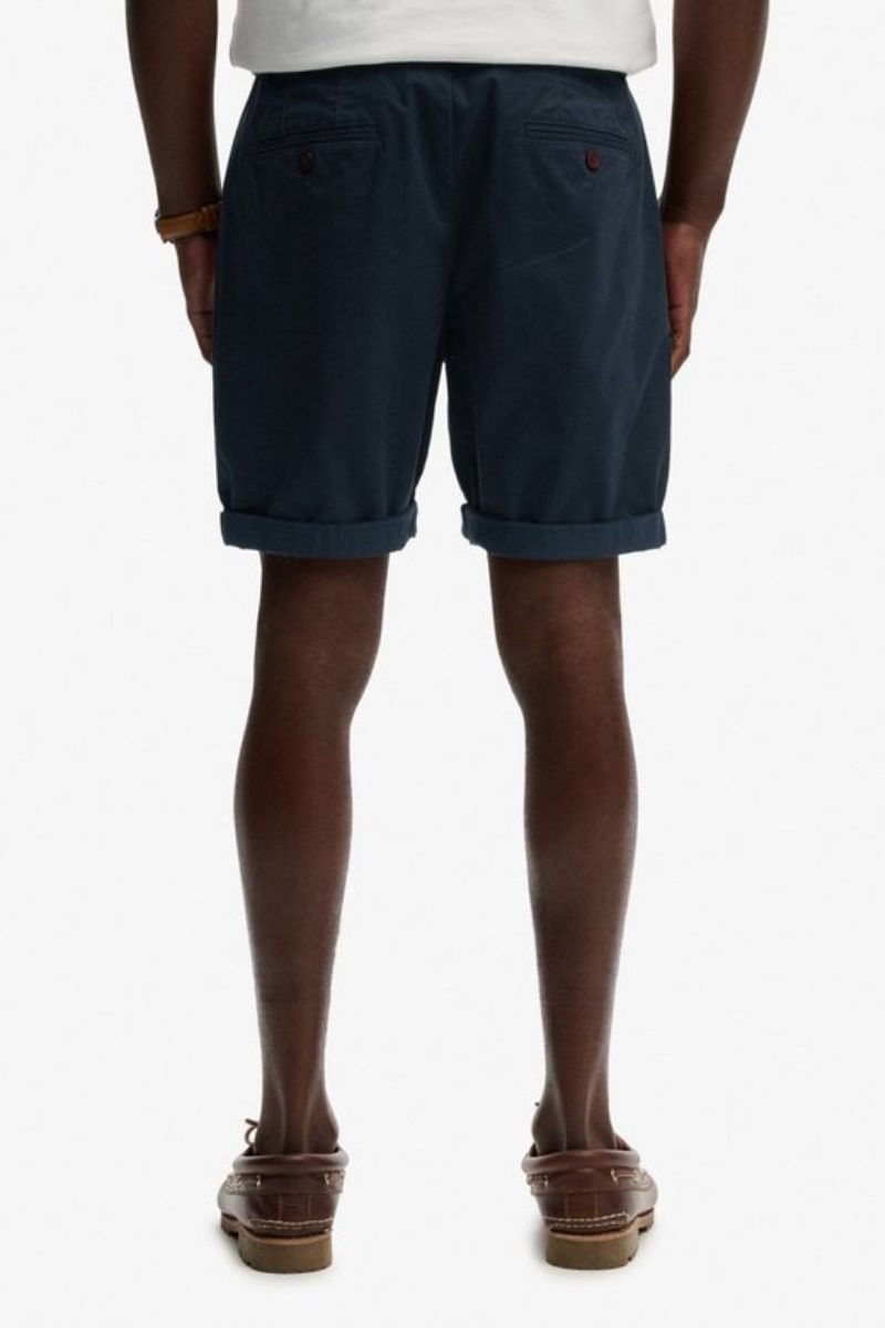 Superdry Premium Chino Shorts Navy