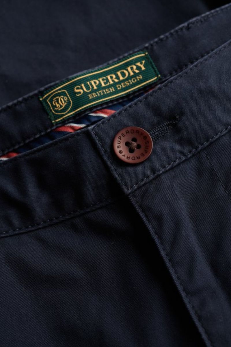 Superdry Premium Chino Shorts Navy