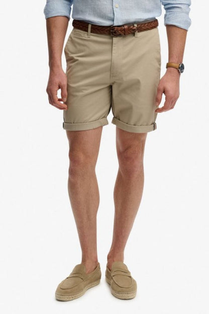 Superdry Premium Chino Shorts Sandstone