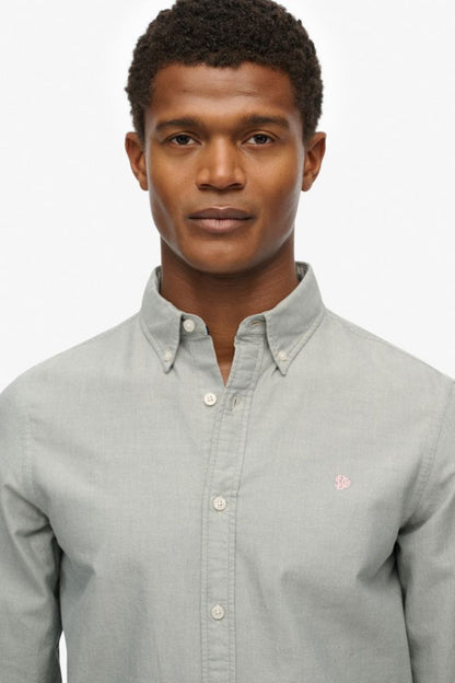 Superdry Classic Oxford Shirt Ice Green