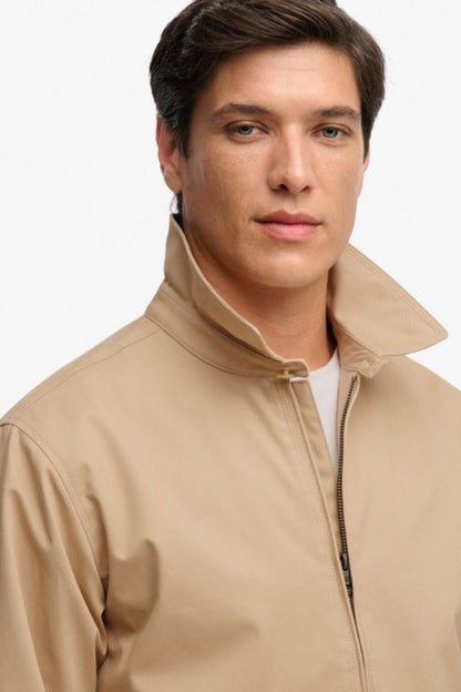 Superdry Collared Harrington Jacket Beige