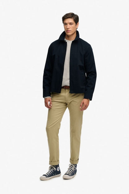 Superdry Collared Harrington Jacket Navy