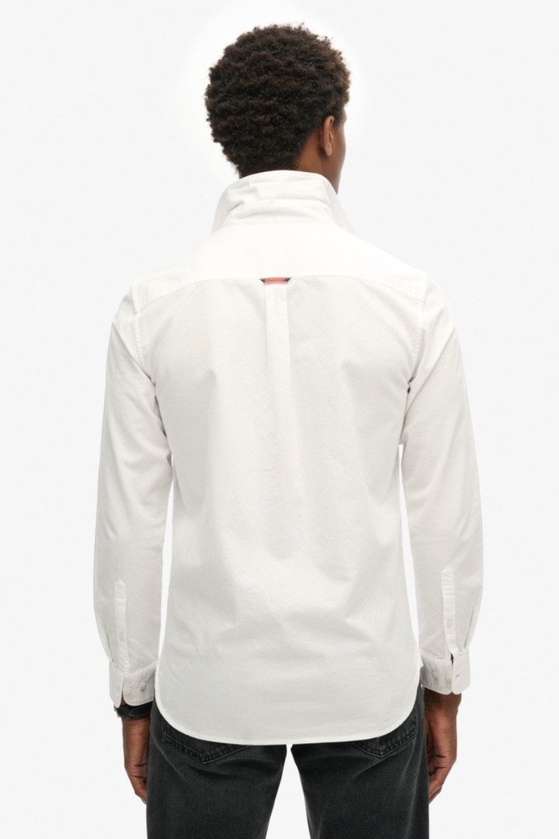 Superdry Cotton Oxford Shirt White