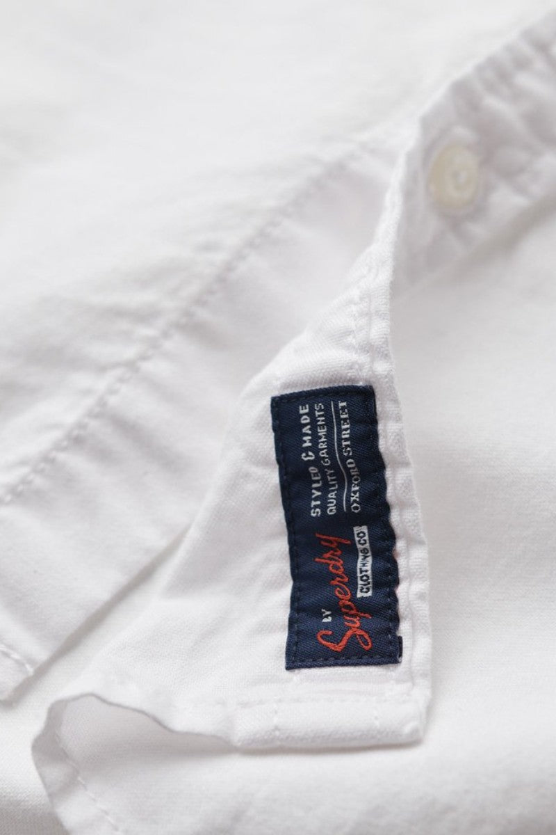 Superdry Cotton Oxford Shirt White