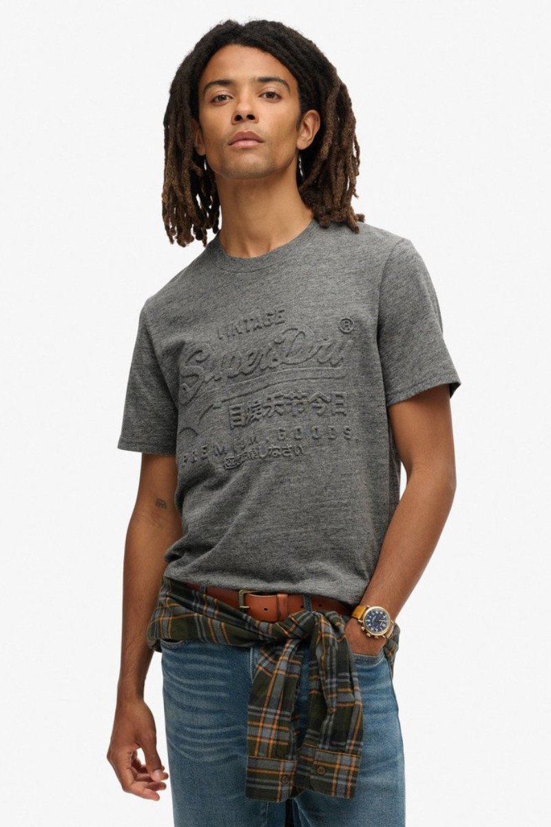 Superdry Embossed VL Graphic T-Shirt