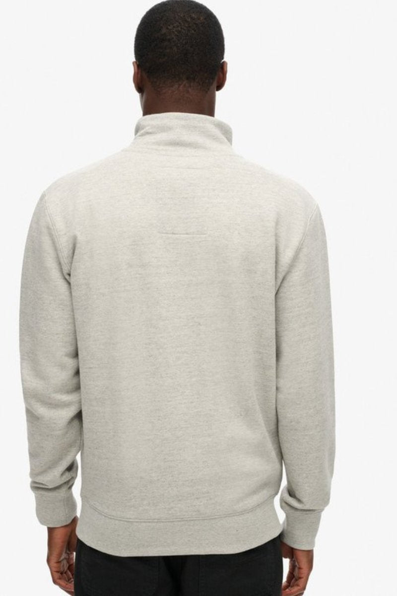 Superdry Essential Logo Henley Grey