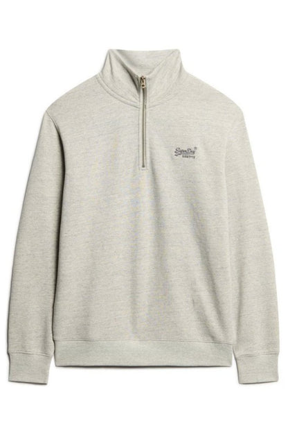 Superdry Essential Logo Henley Grey