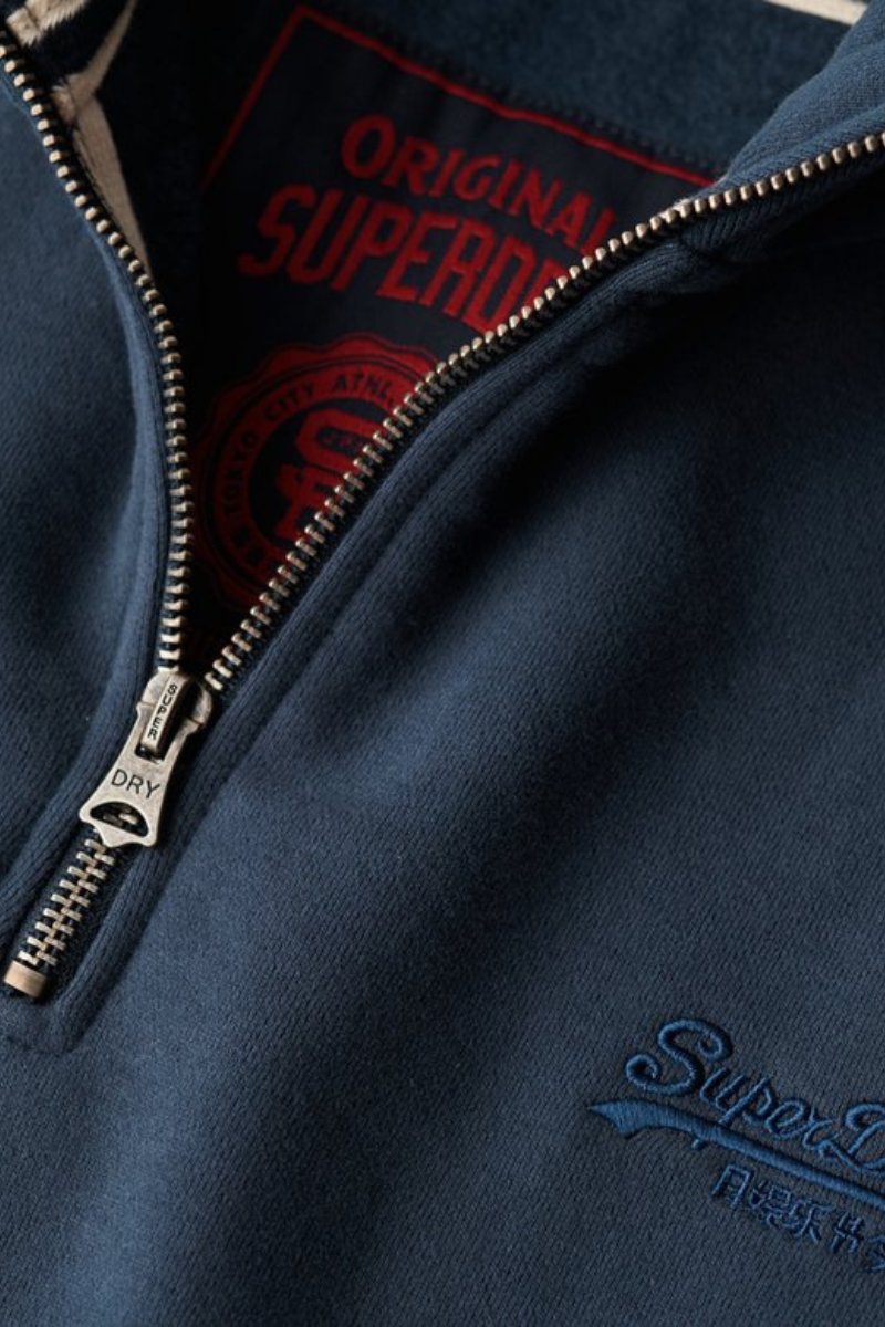 Superdry Essential Logo Henley Navy