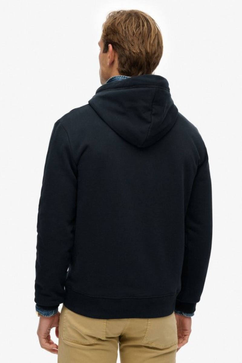 Superdry Essential Logo Hoodie Eclipse Navy