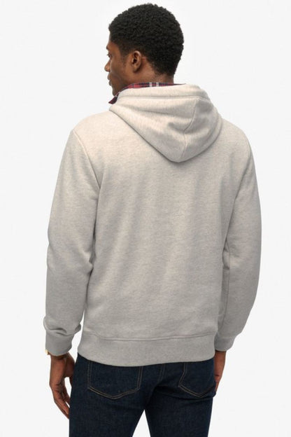 Superdry Essential Logo Hoodie Grey