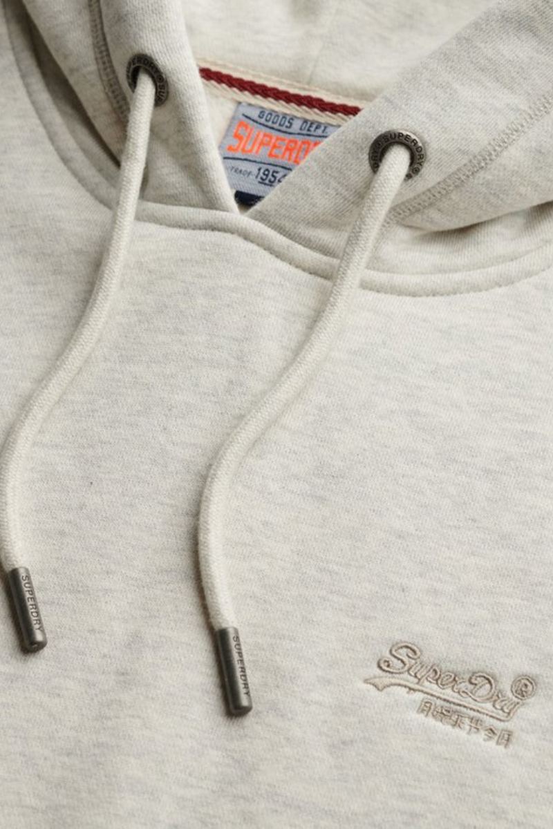 Superdry Essential Logo Hoodie Grey