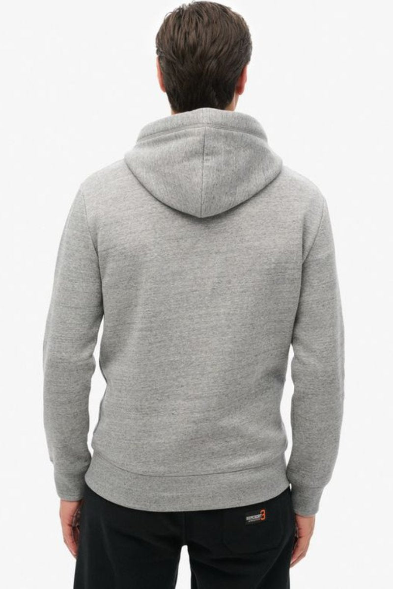 Superdry Essential Logo Hoodie Grey