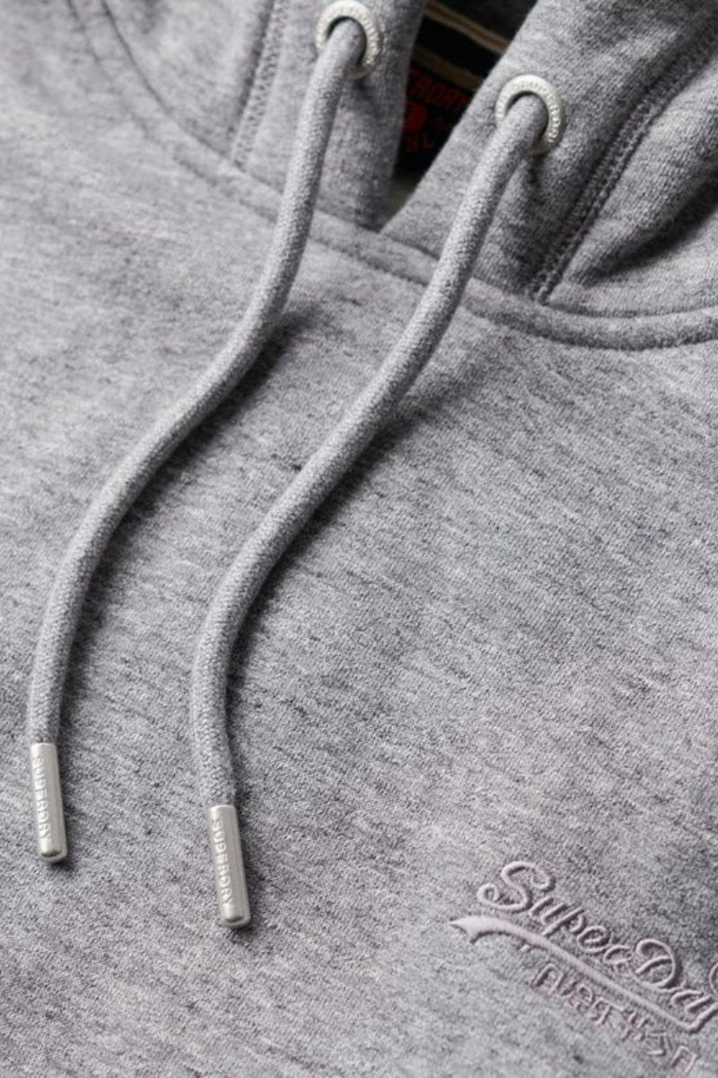 Superdry Essential Logo Hoodie Grey