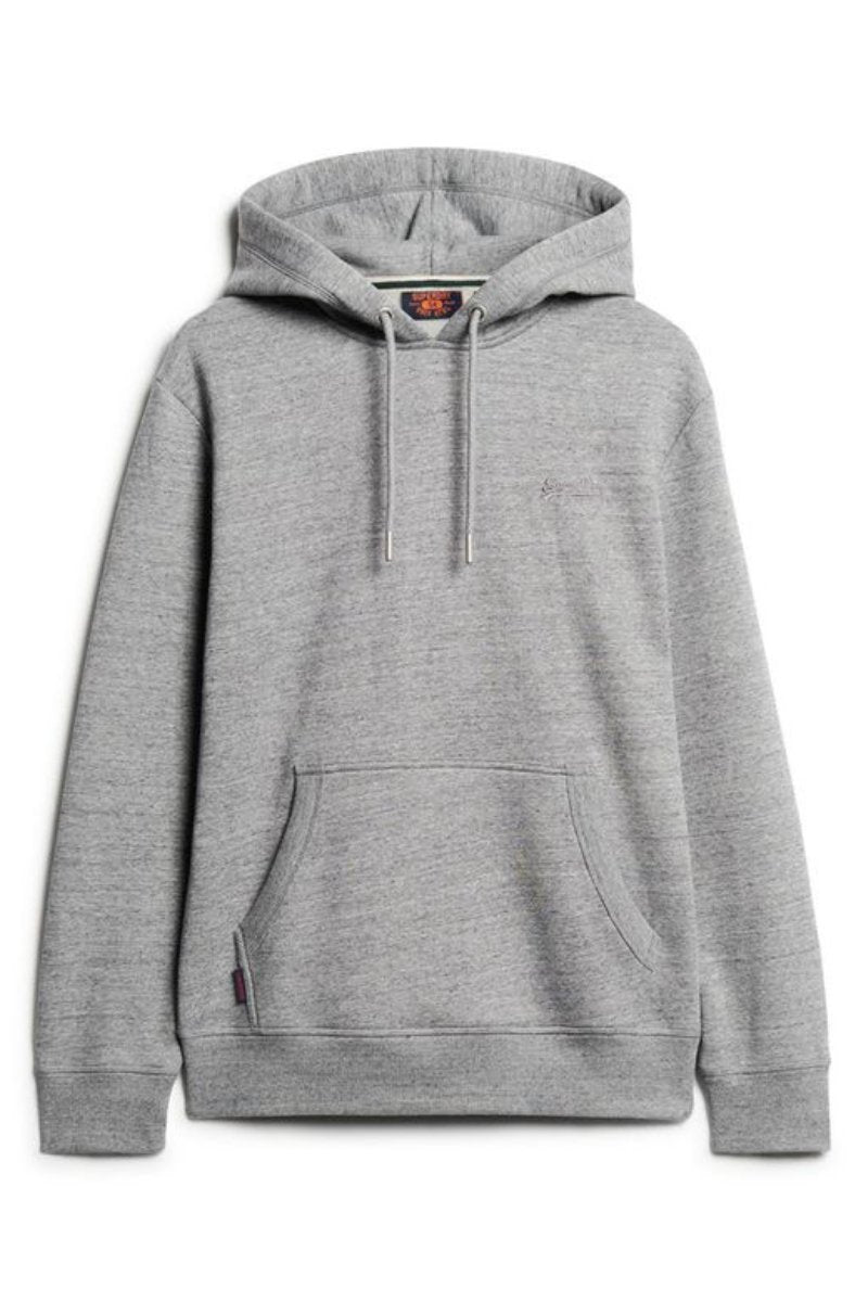 Superdry Essential Logo Hoodie Grey