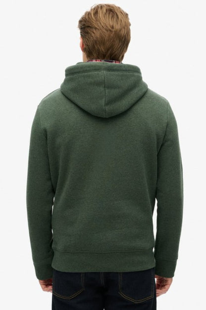 Superdry Essential Logo Hoodie Green