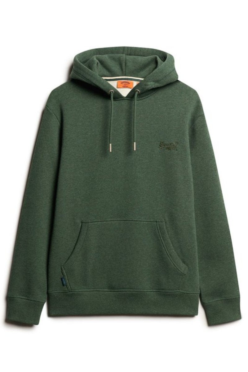 Superdry Essential Logo Hoodie Green