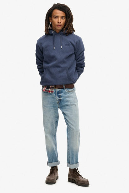 Superdry Essential Logo Hoodie Navy