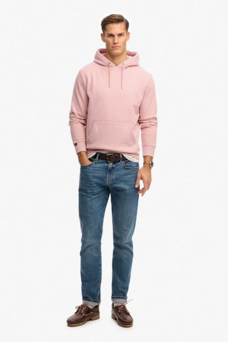 Superdry Essential Logo Hoodie Pink