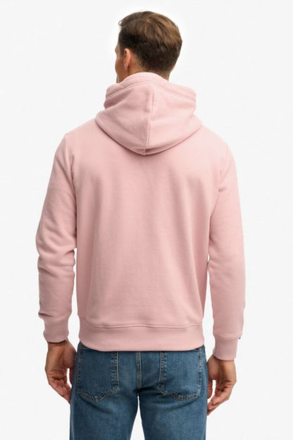 Superdry Essential Logo Hoodie Pink