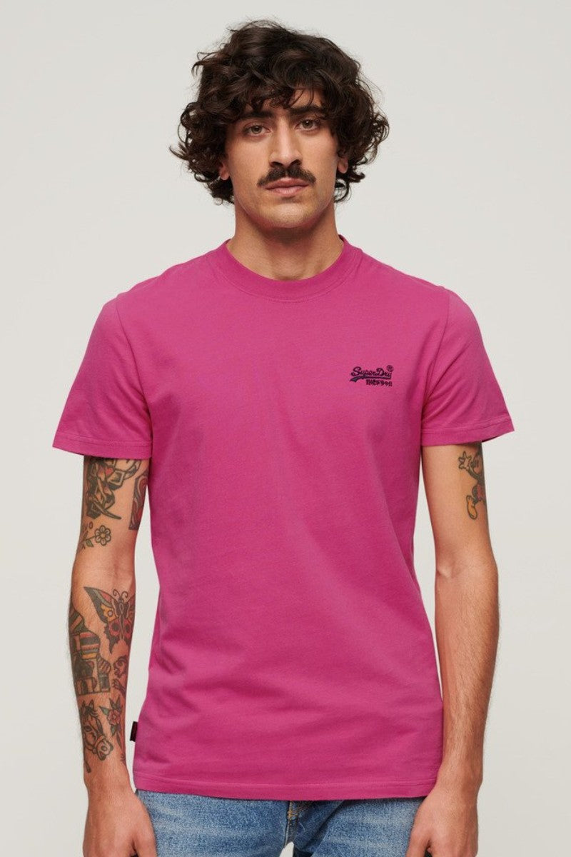 Superdry Essential Logo T-Shirt Echo Pink